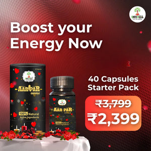 Aar-Par Energy Booster 20 Capsules – 100% Natural Ayurvedic Energy Supplement | Shivveda Ayurveda