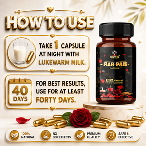 Aar-Par Energy Booster Capsules | 100% Natural Ayurvedic Strength & Vitality Support
