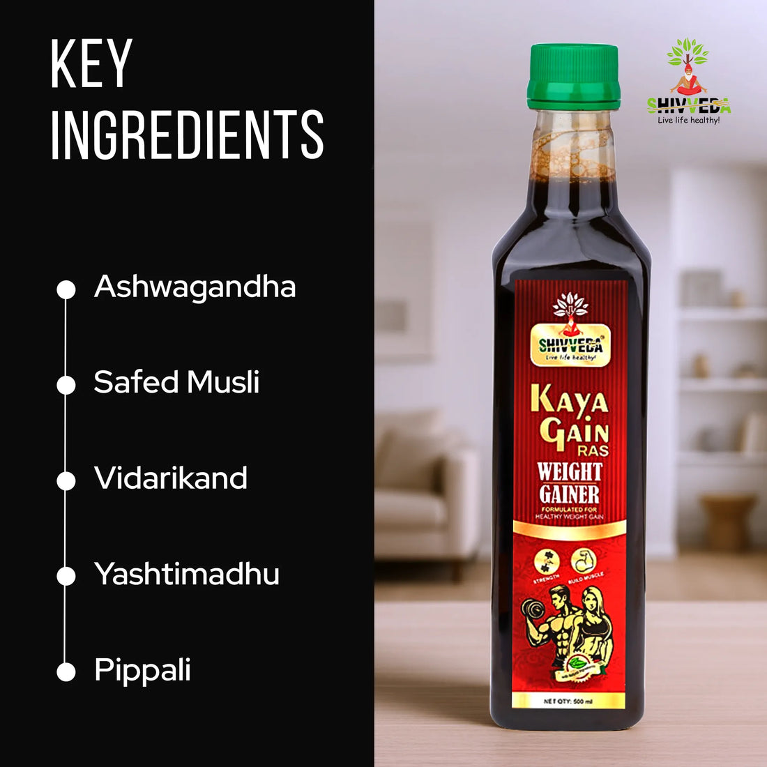 KAYA GAIN RAS- Ayurvedic Formula for  Healthy Weight Gain