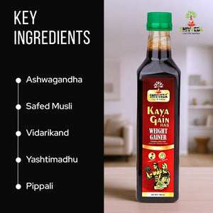 KAYA GAIN RAS- Ayurvedic Formula for  Healthy Weight Gain