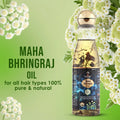 Maha Bhringraj Hair Oil - Ayurvedic Solution for Hair Fall, Hair Growth, and Scalp Nourishment