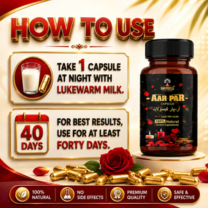 Aar-Par Energy Booster Capsules | 100% Natural Ayurvedic Strength & Vitality Support