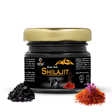 Kesar Yukt Shilajit – Pure Himalayan Energy & Vitality Boost with Saffron
