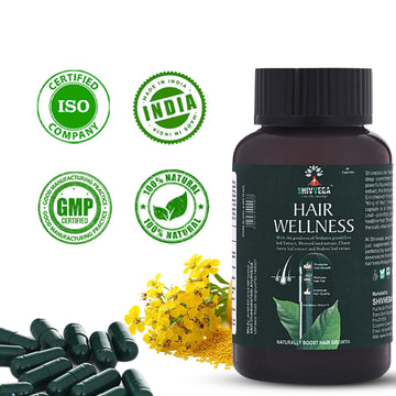 Shivveda Hair Wellness – Natural Hair Growth and Care Supplement